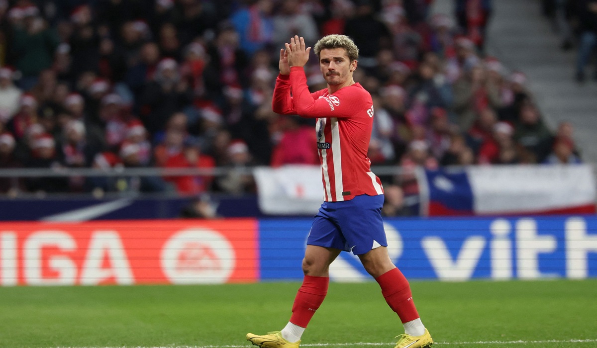 Penyerang Atletico Madrid Antoine Griezmann