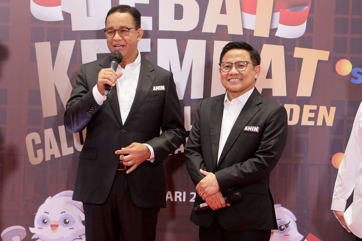 Anies Baswedan bersyukur hasil survei Bloomberg karena berdasarkan substansi.