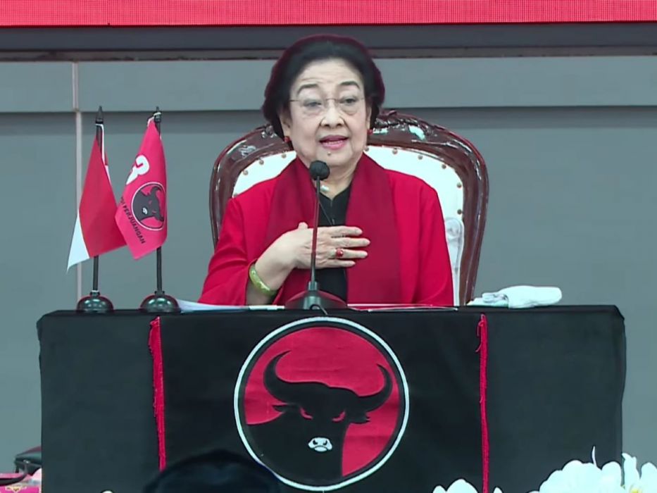 Ketua DPP PDI Perjuangan Megawati Soekarnoputri
