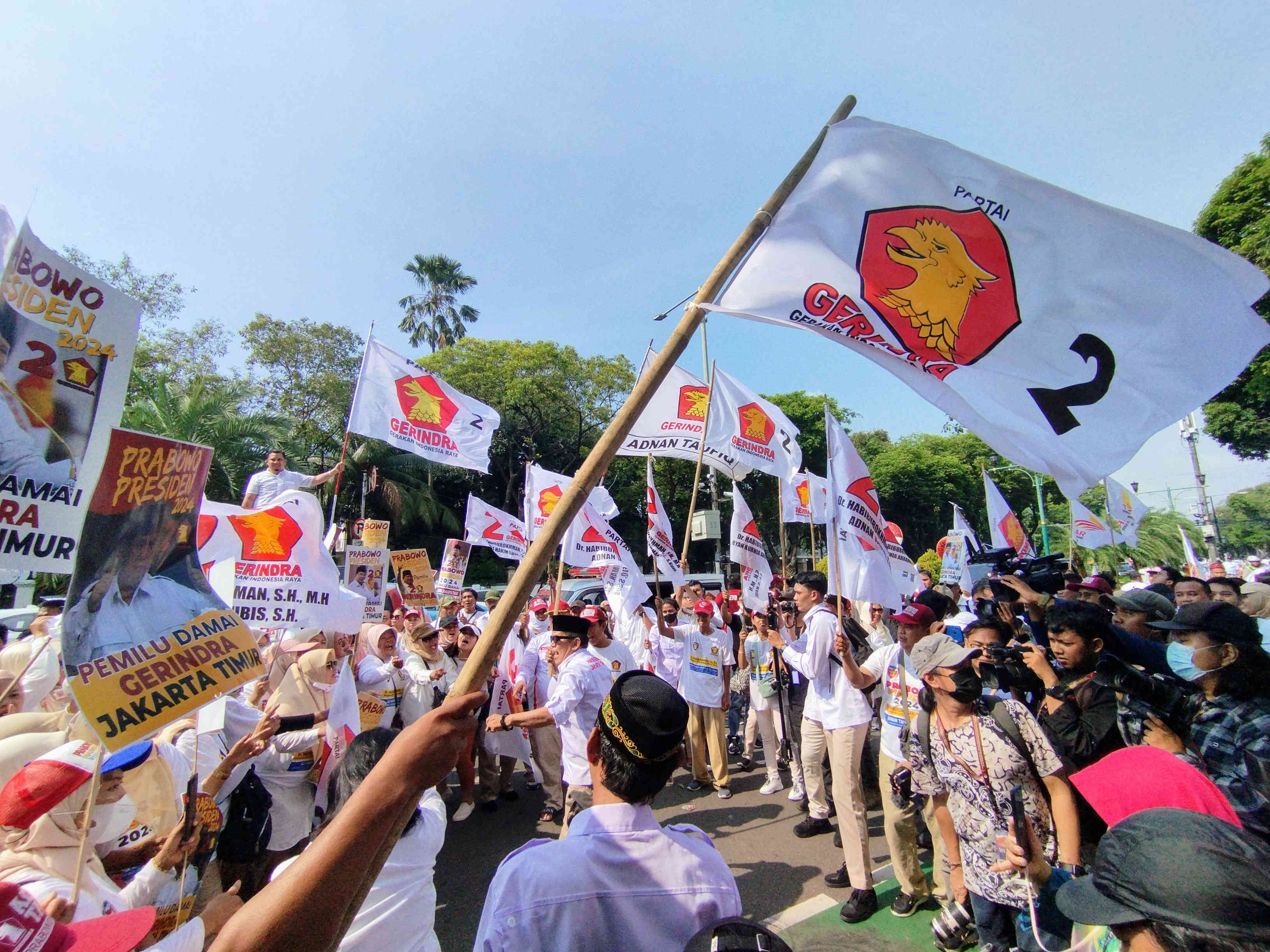 Survei: Daya Elektoral Caleg Partai Gerindra Lemah