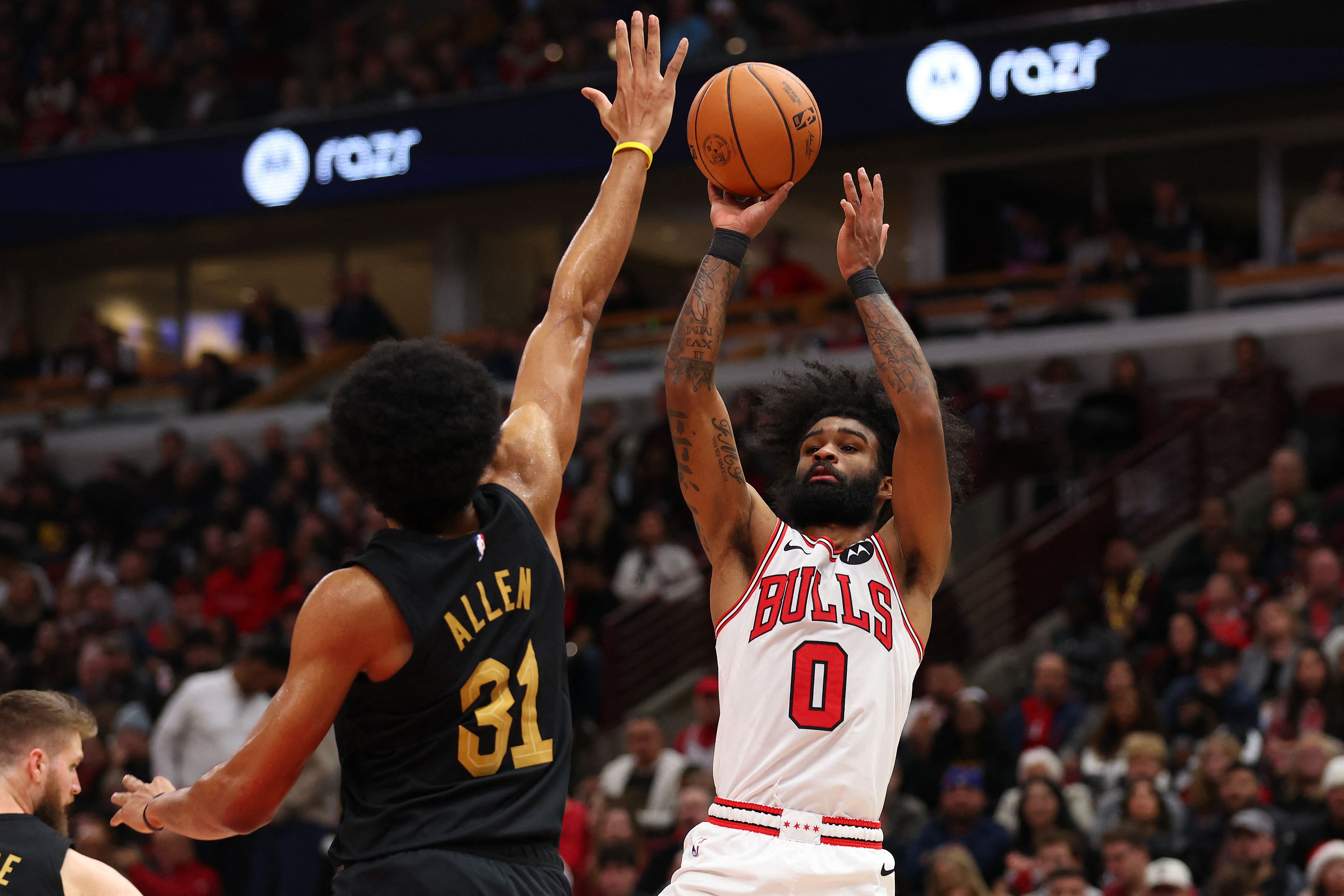Coby White dari Chicago Bulls.