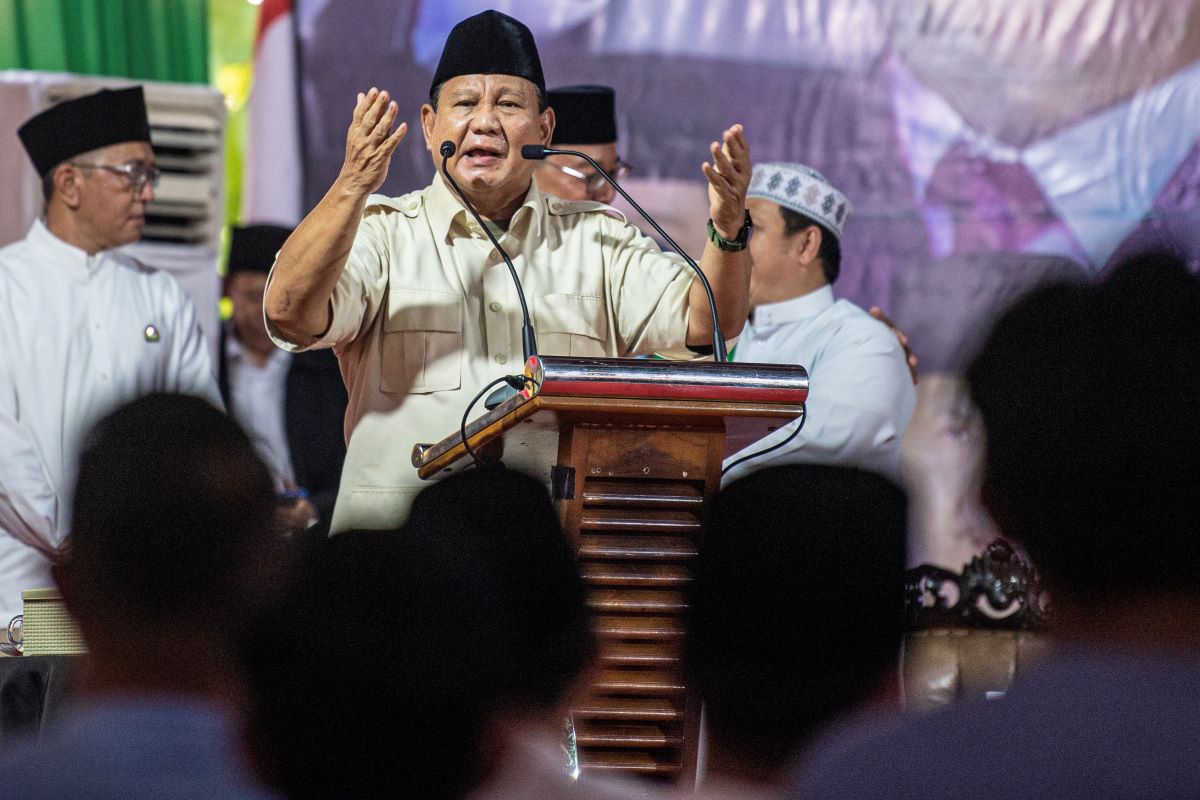 Capres nomor urut 2 Prabowo Subianto