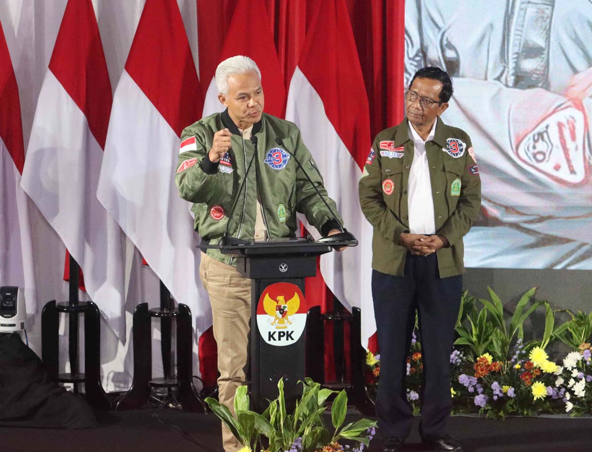 KPK menyebut klaim Menko Polhukam Mahfud MD soal adanya penegak hukum yang terlibat tambang ilegal merupakan hasil analisis