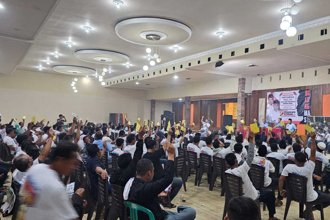 Acara pertemuan Relawan Bolone Mase di Jepara, Jawa Tengah.