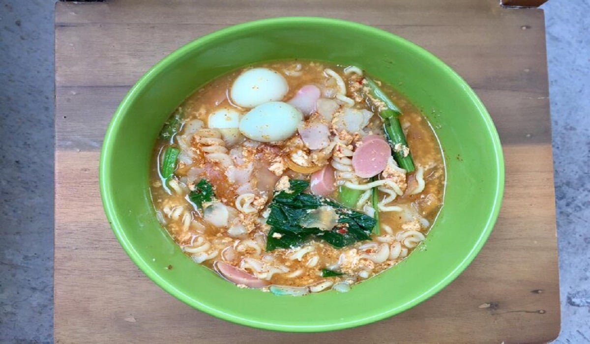 Ilustrasi makanan khas Jawa Barat