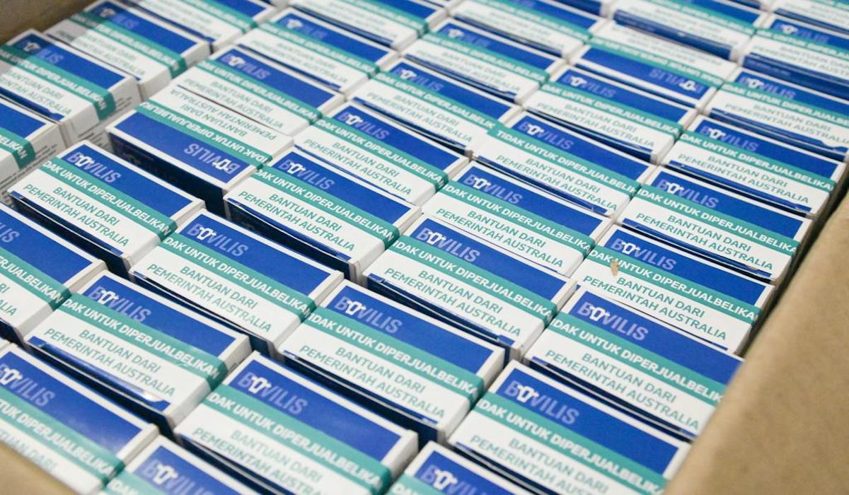 Vaksin LSD bantuan Australia datang sebanyak 500 ribu dosis