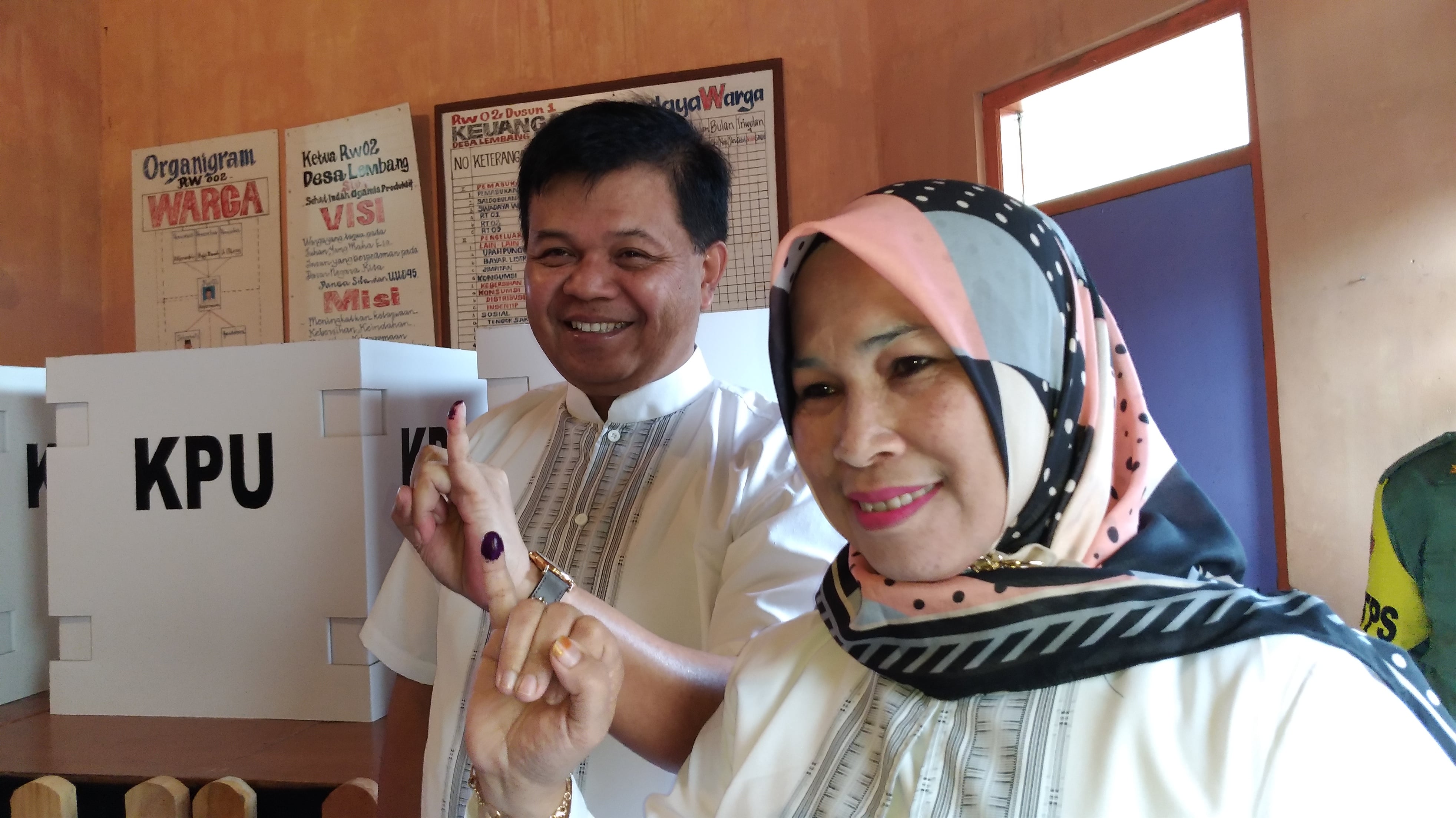 Pemungutan suara di wilayah Bandung Raya