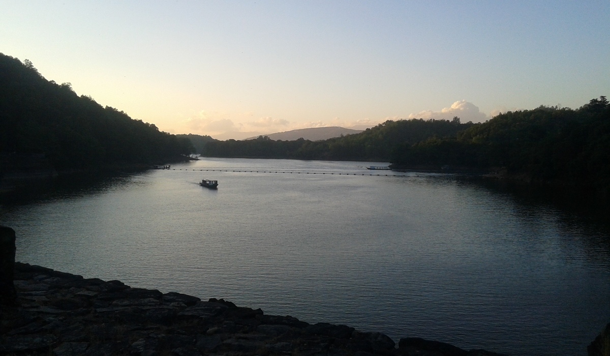 Waduk Riam Kanan Kabupaten Banjar, salah satu lokasi tempat warga tenggelam di Kalsel awal 2024.