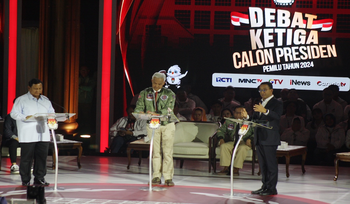 Momen debat capres 