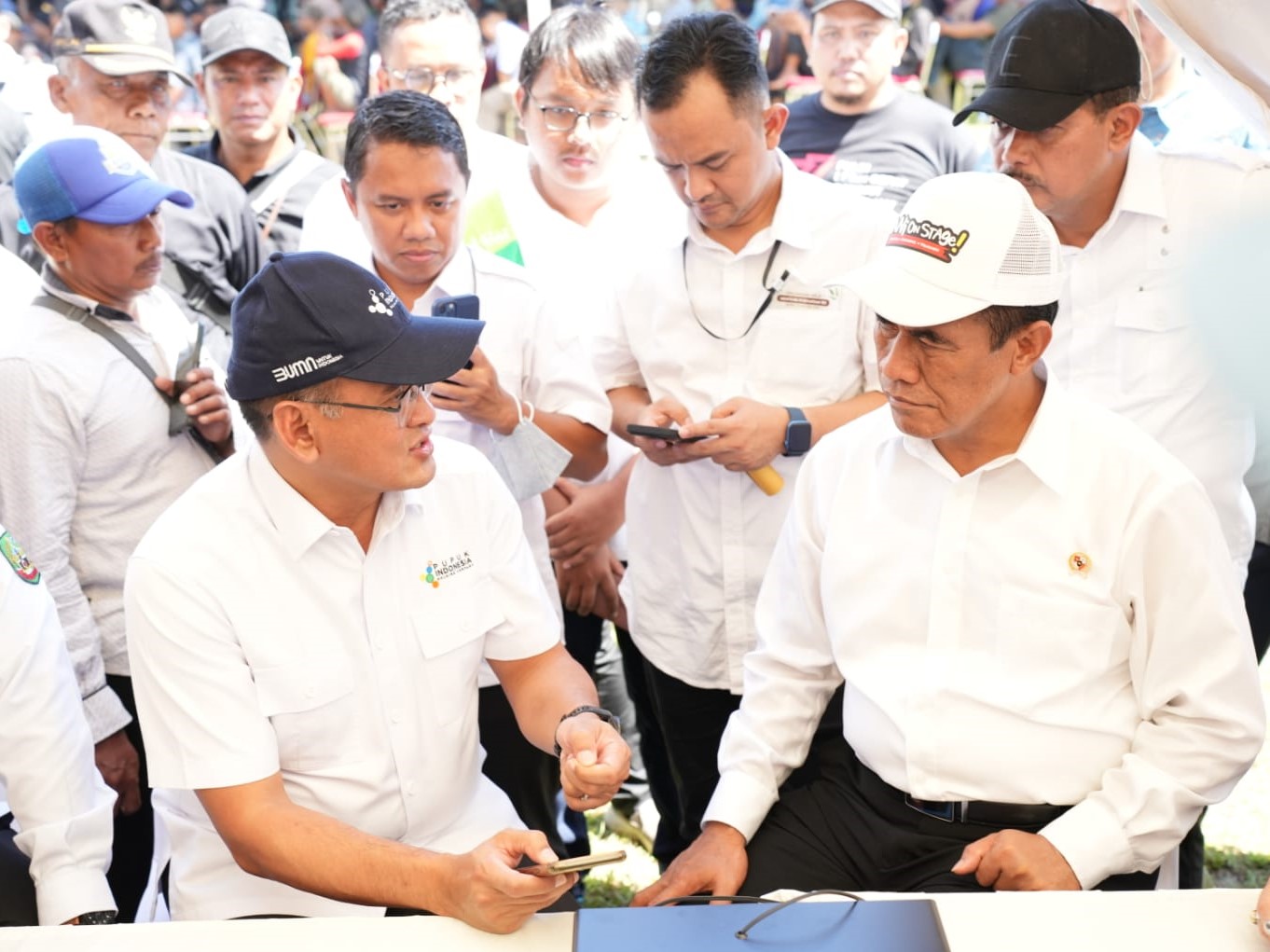 Kementan dan Pupuk Indonesia Dorong Produksi Pangan di Blora