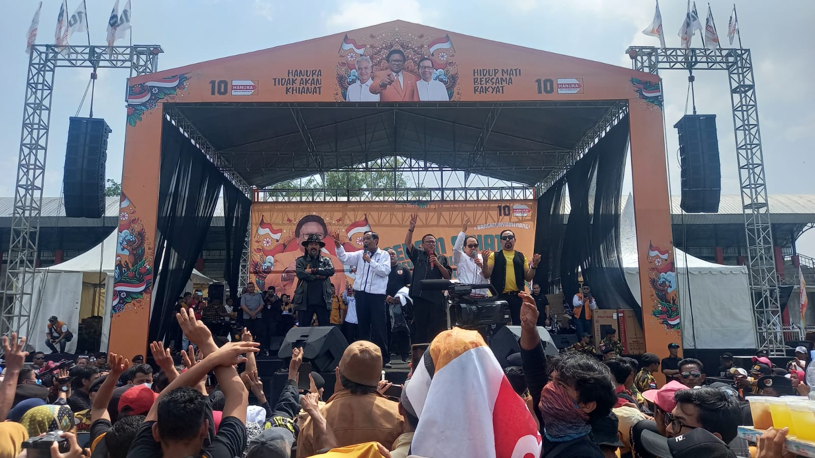 Kampanye terbuka Mahfud MD di Kota Tasikmalaya