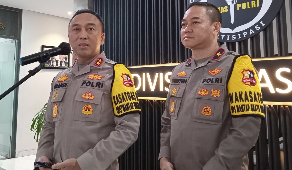 Kepala Divisi Humas Polri, Irjen Sandi Nugroho, di Jakarta, 13 Januari 2024.
