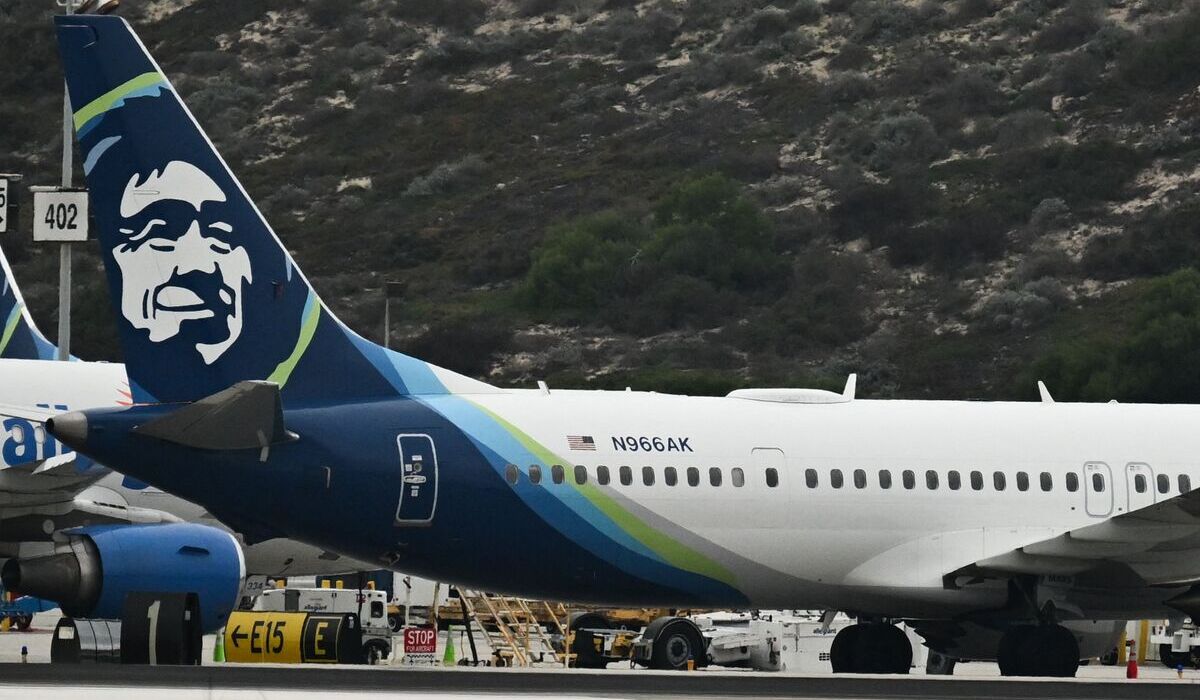 Salah satu pesawat Boeing 737 Max 9 milik Alaska Airline.