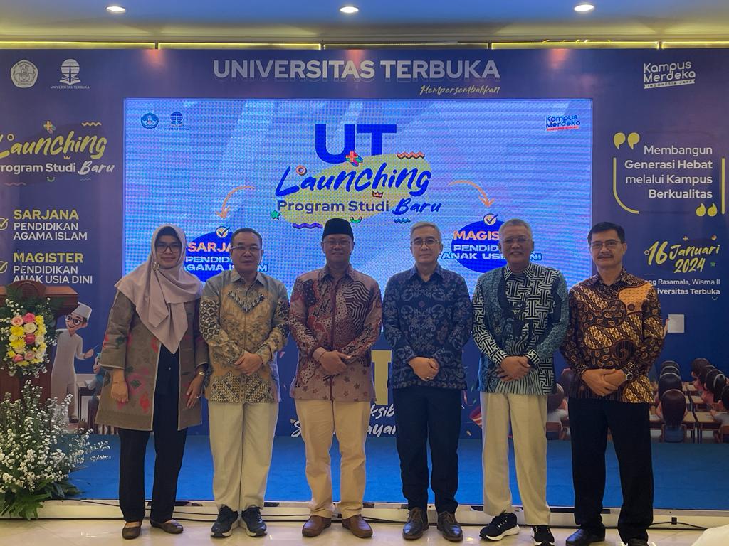 Pengesahan prodi Magister PAUD dan Sarjana Pendidikan Agama Islam Universitas Terbuka, di Tangerang, Selasa (16/11/2023).