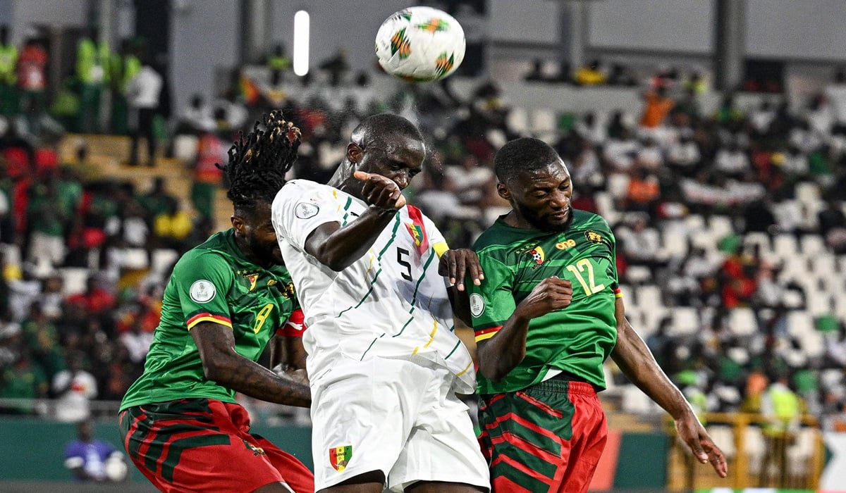 Laga Piala Afrika antara Guinea dan Kamerun