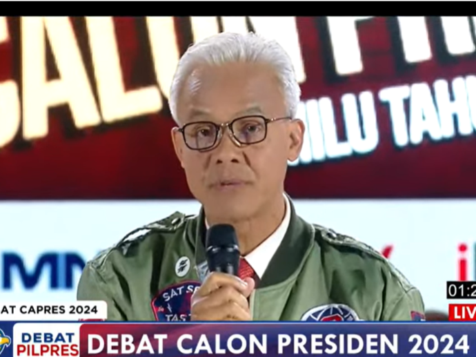 Ini Pernyataan Penutup Ganjar Pranowo dalam Debat Capres