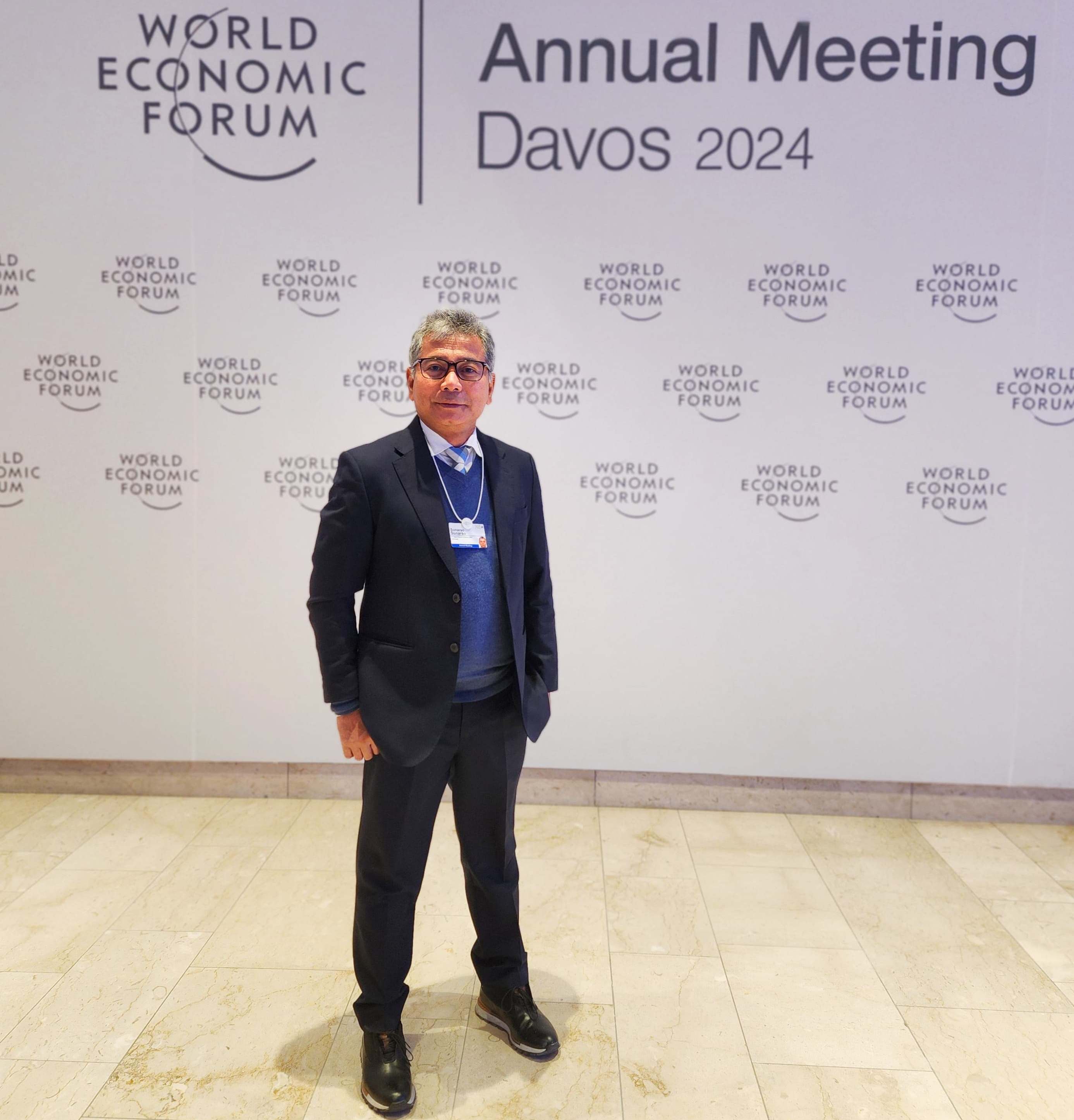 Dirut BRI Sunarso hadir dalam gelaran World Economic Forum (WEF) 2024 yang diadakan di Davos, Swiss pada tanggal 15-19 Januari 2024.