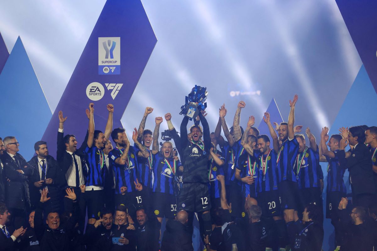 Inter Milan menjadi juara Super Coppa Italia