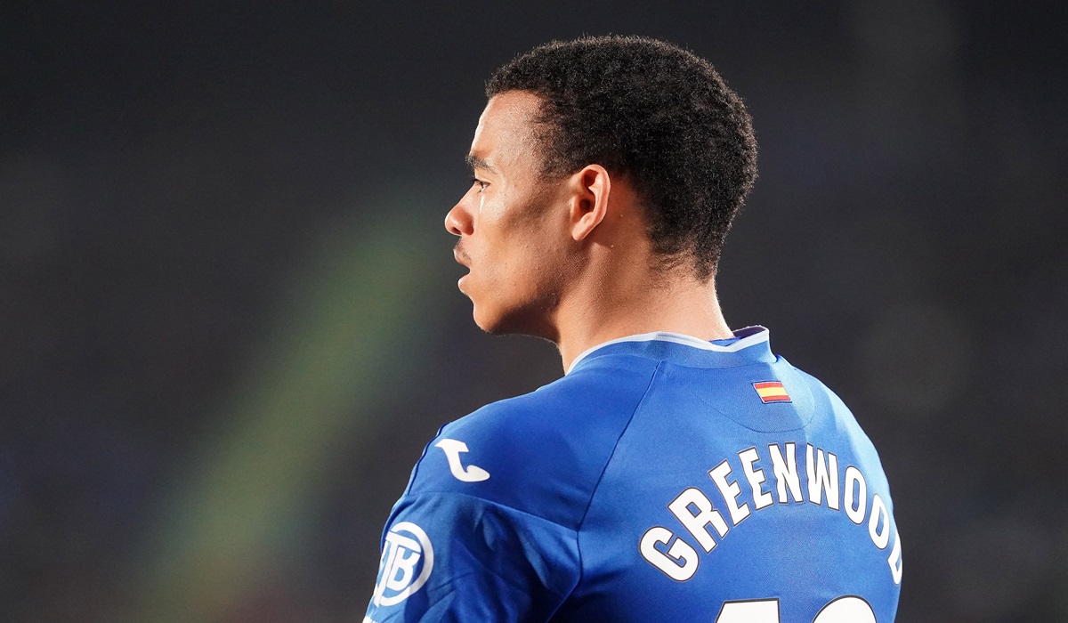 Penyerang Getafe Mason Greenwood
