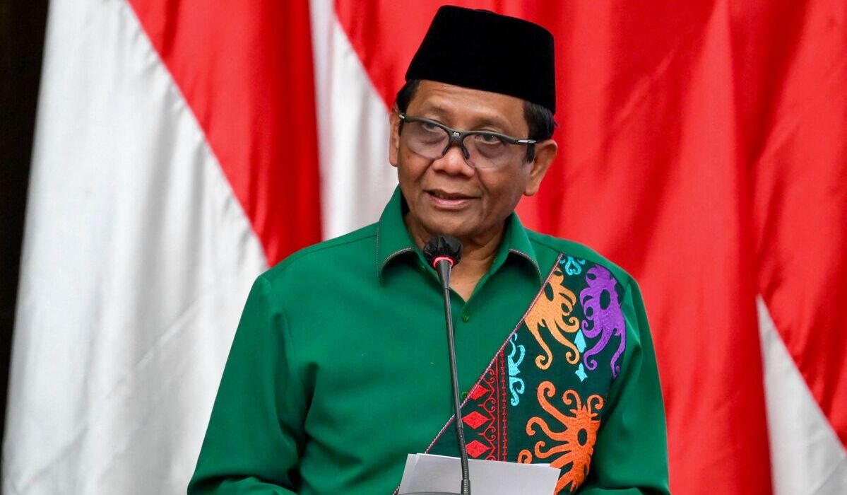 Menkopolhukam dan cawapres, Mahfud MD.
