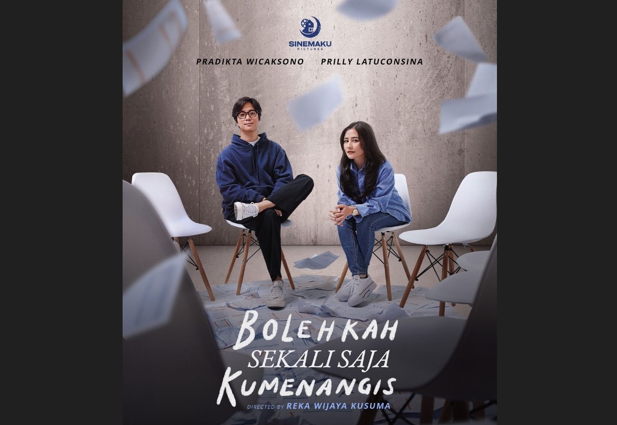 Poster film Bolehkah Sekali Saja Ku Menangis