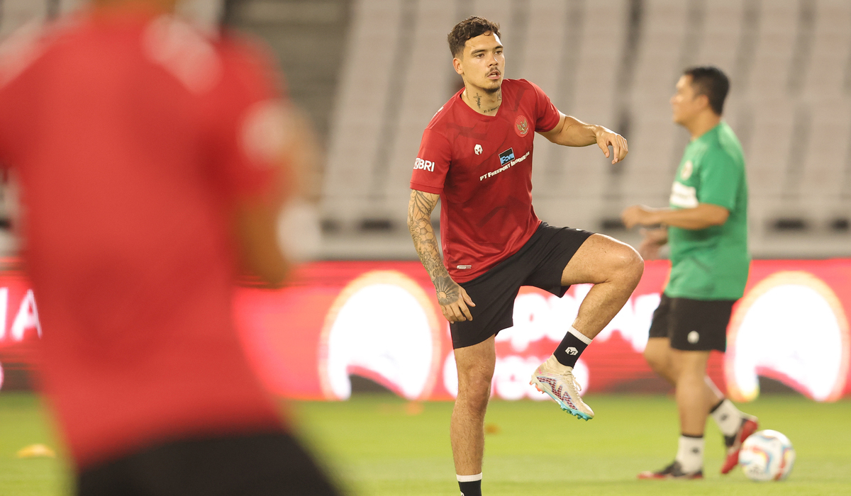 Pemain tim nasional Indonesia Shayne Pattynama.