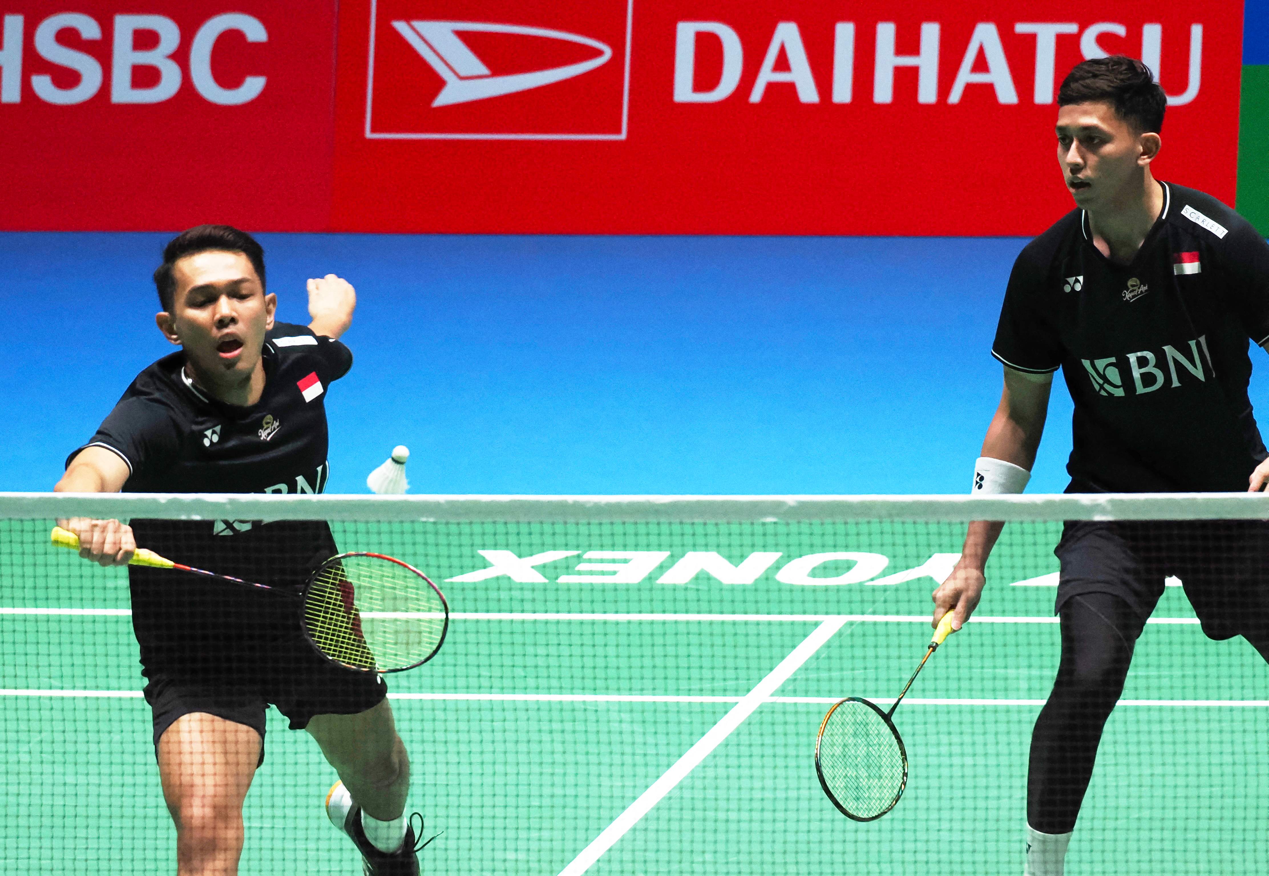 Fajar/Rian Lolos Babak Empat Malaysia Open 2024