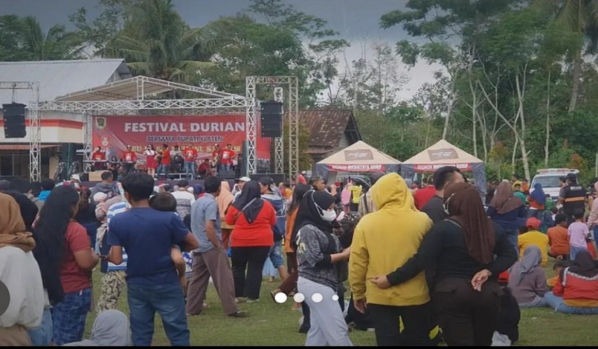 Destival Durian di Klaten