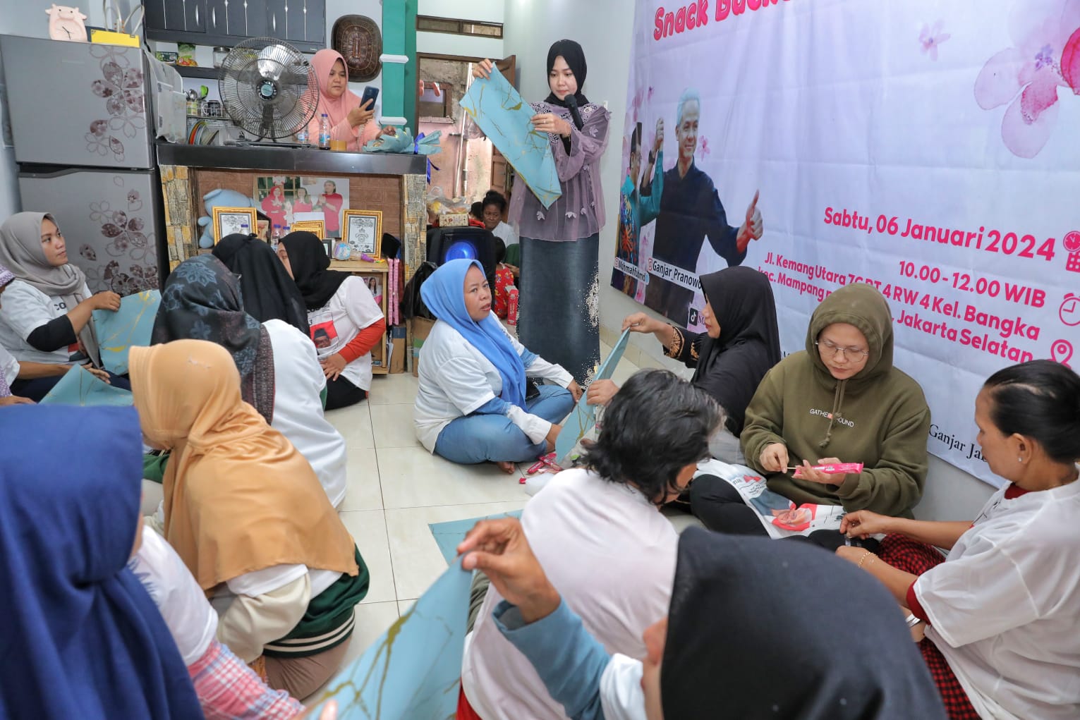 Relawan emak-emak Ganjar adakan pelatihan keterampilan UMKM