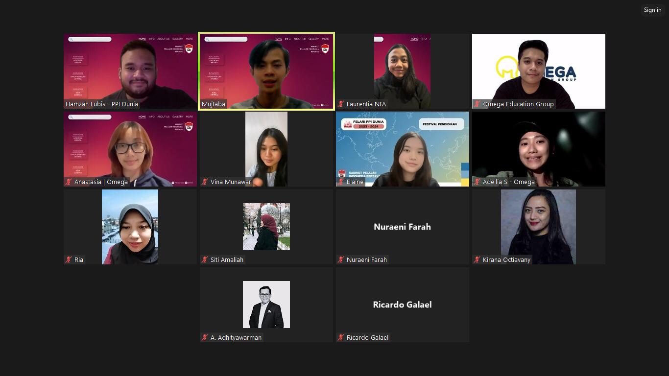 PPI Dunia dan Omega Education Grup berkolaborasi untuk meluncurkan 