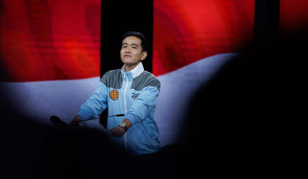 Calon wakil presiden nomor urut 2 Gibran Rakabuming Raka