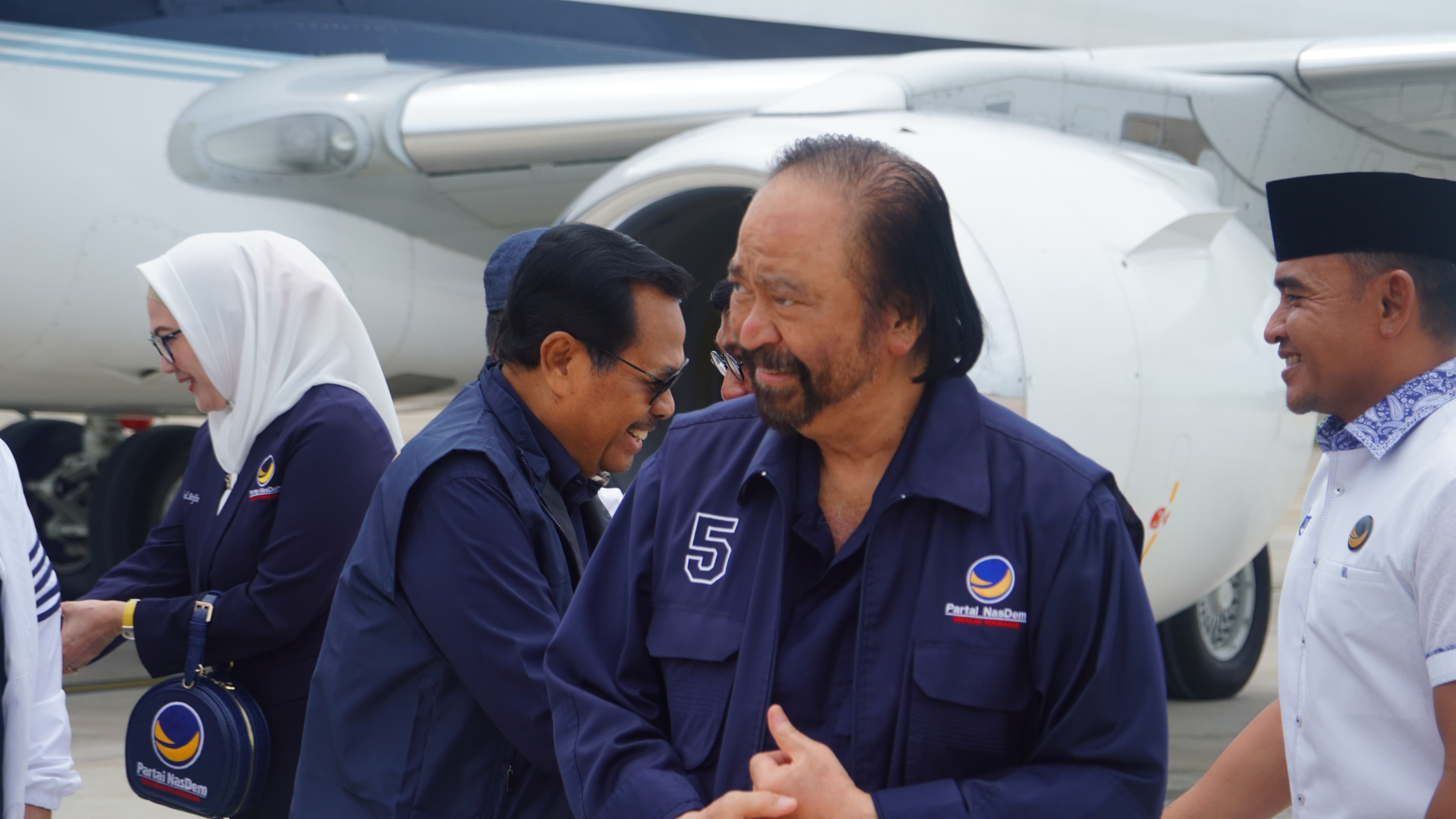 Kampanye di Kalsel, Surya Paloh Serap Aspirasi Nelayan