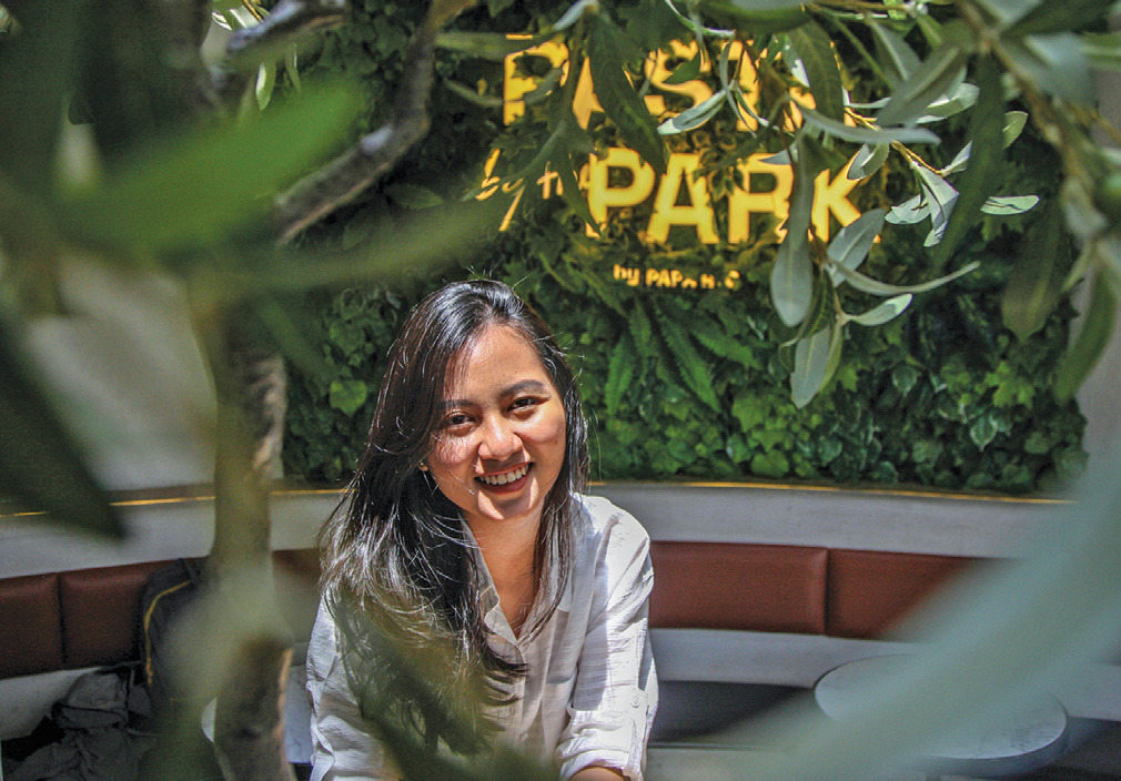 Salah satu pemilik Pasta by The Park, Edgina Callista.