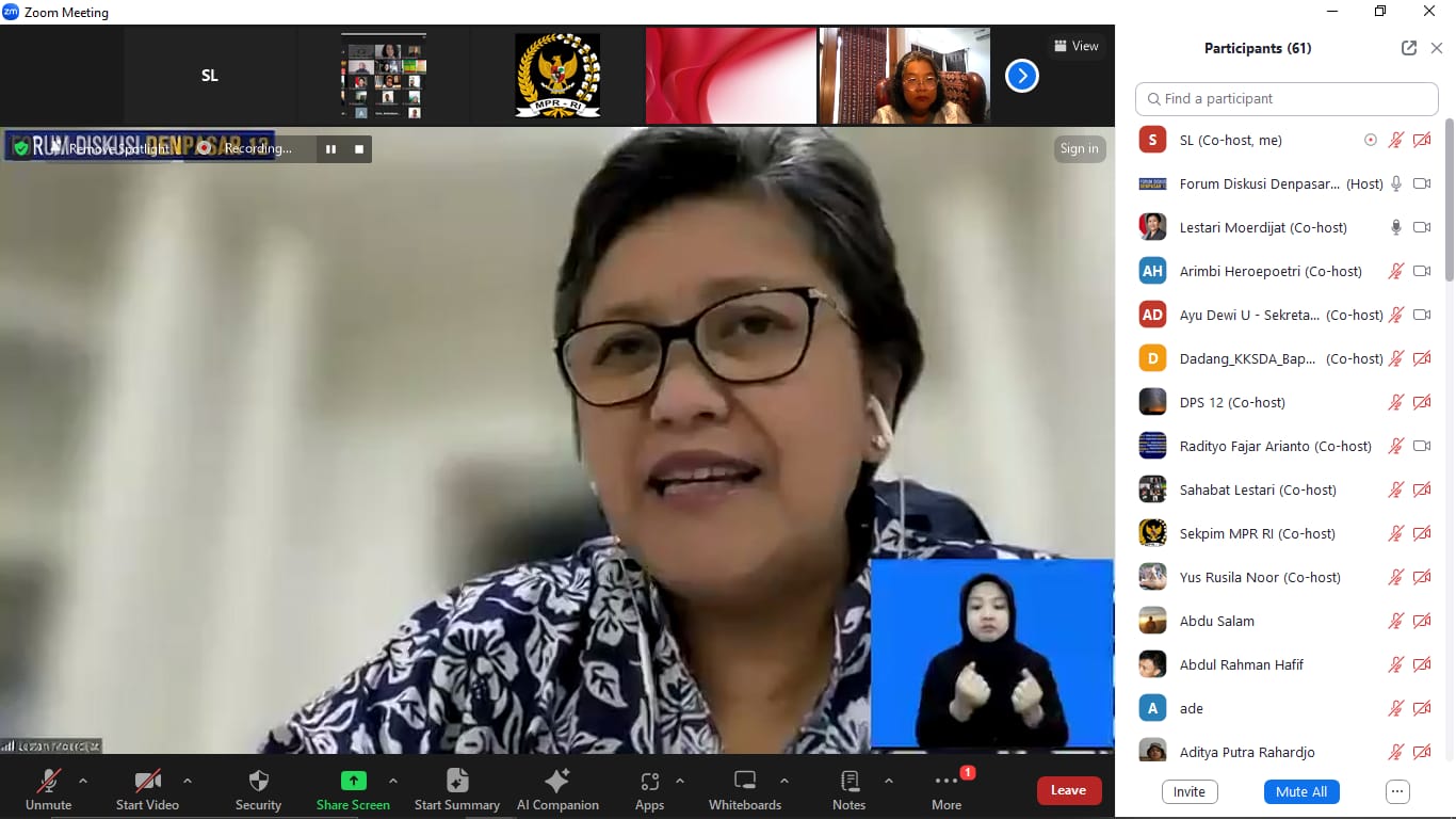 Lahan Basah Jadi Potensi SDA Luar Biasa yang Harus Dikelola secara Bijaksana