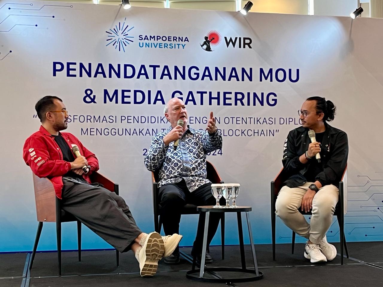 Acara penandatanganan MoU & Media Gathering di Jakarta, Rabu (24/1/2024).