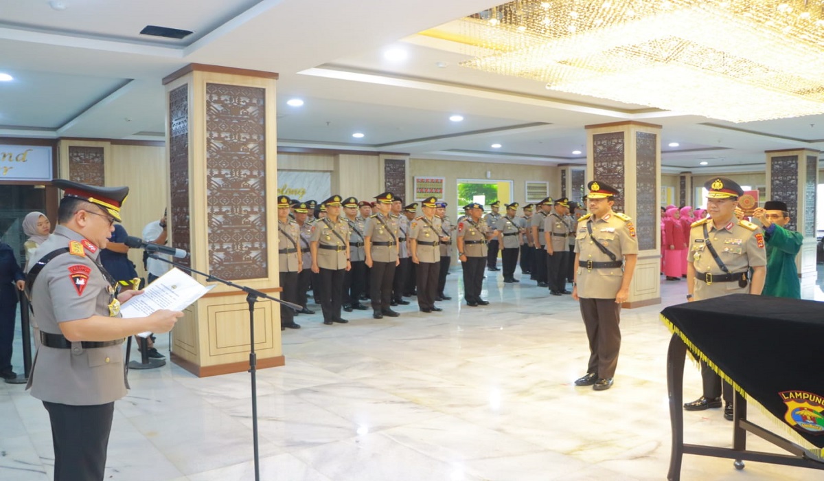 Sertijab Wakapolda Lampung