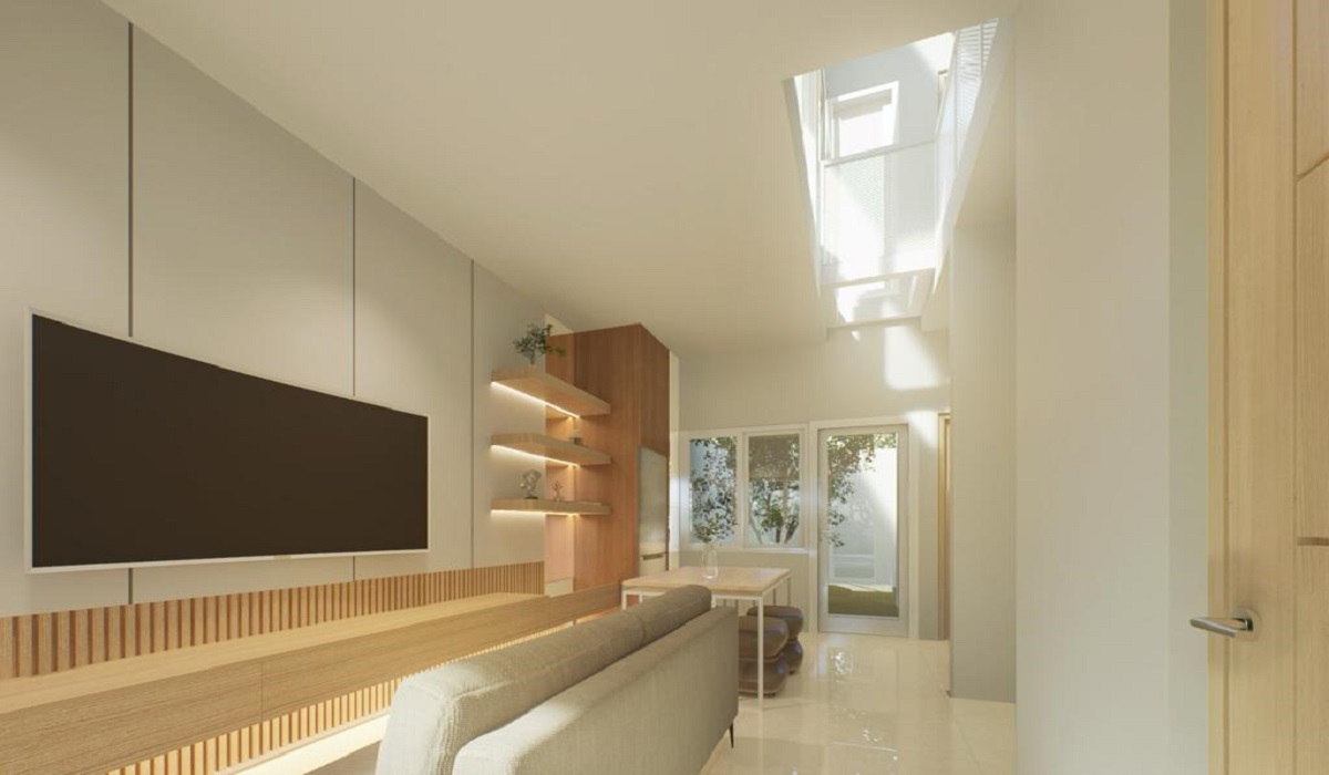 Konsep pencahayaan alami yang diterapkan di klaster terbaru Woodsville Residence