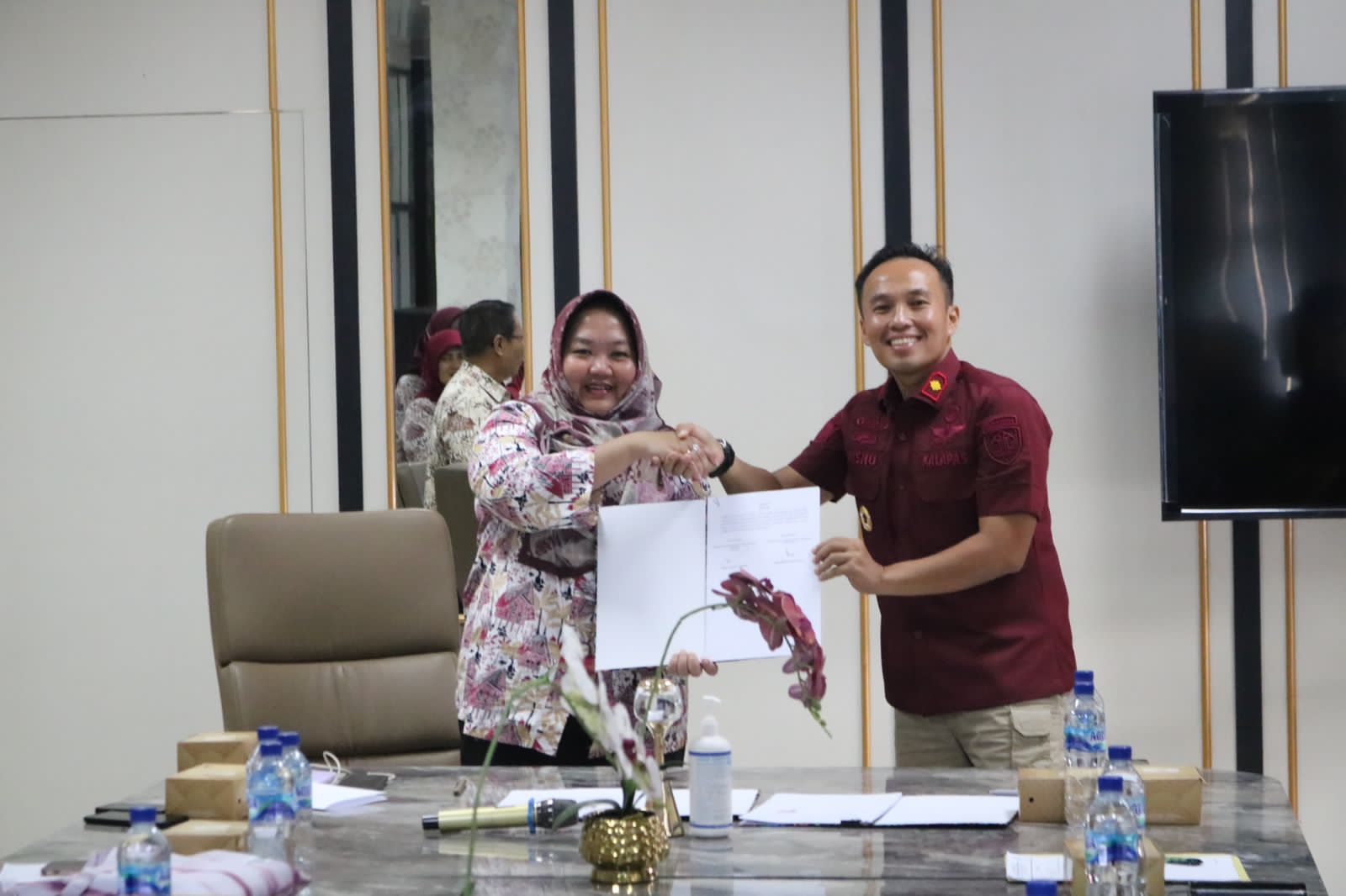 Penandatanganan kerja sama Lapas Cibinong dengan RSUD Cibinong 