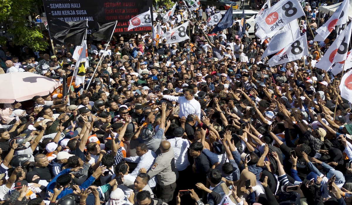 Kampanye akbar Anies Baswedan di Ternate