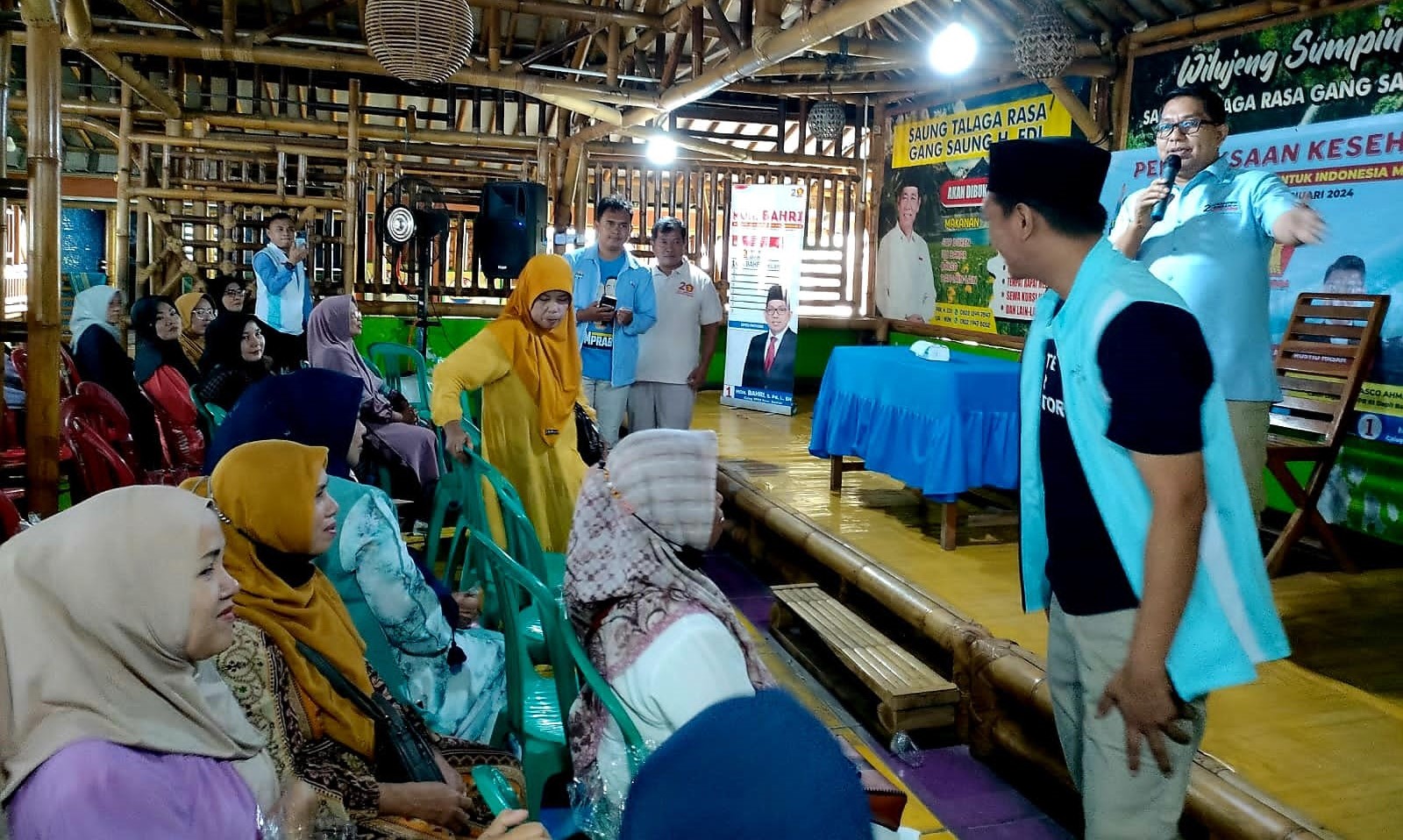 Fanta Health gelar pemeriksaan kesehatan gratis di Cikupa, Kabupaten Tangerang, Banten, Minggu (7/1)