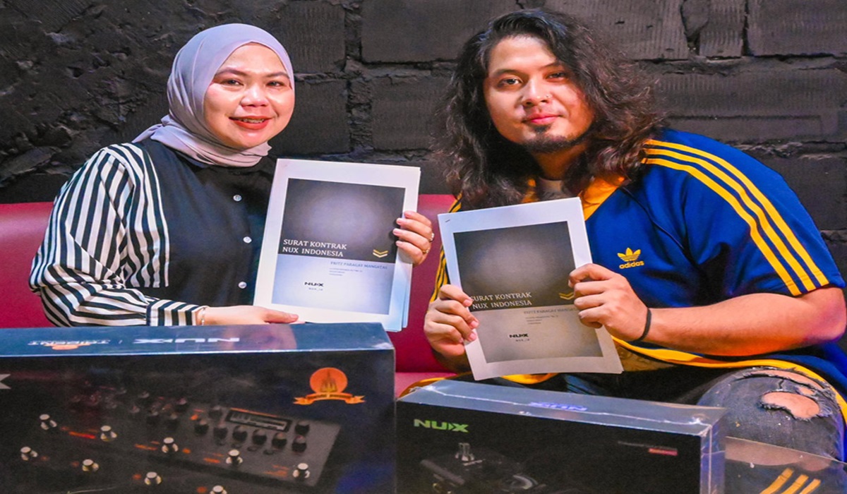 Fritz Faraday Jadi Brand Ambassador NUX
