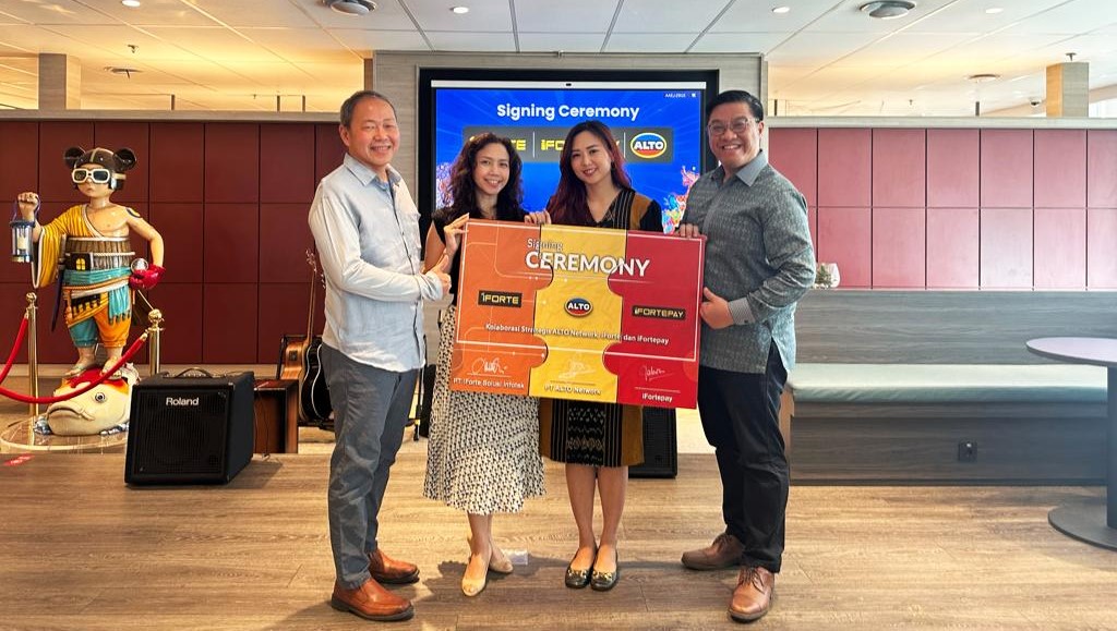 ALTO, iForte, dan iFortepay akan bekerja sama untuk memberikan solusi pembayaran end-to-end kepada para pelaku industri.