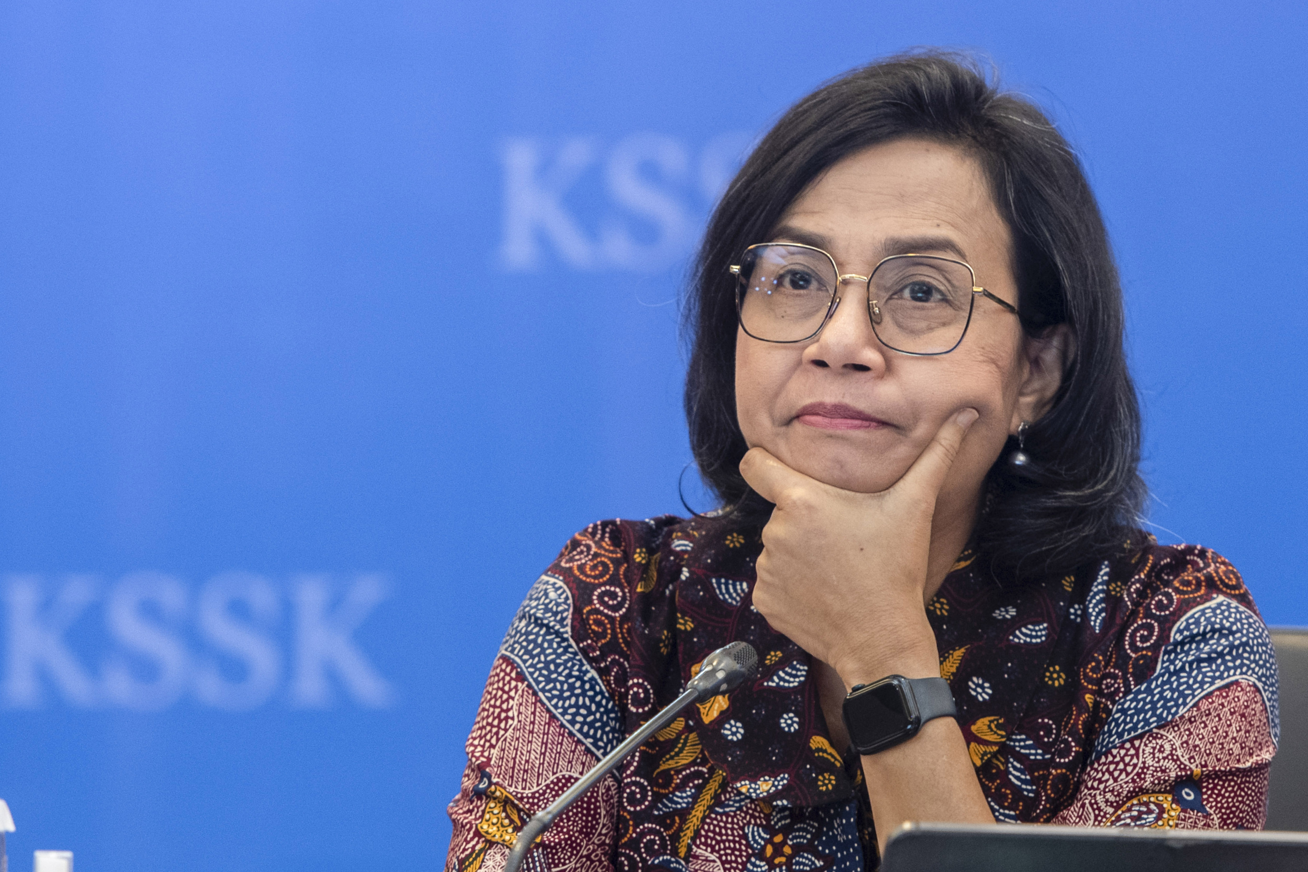 Menteri Keuangan Sri Mulyani Indrawati