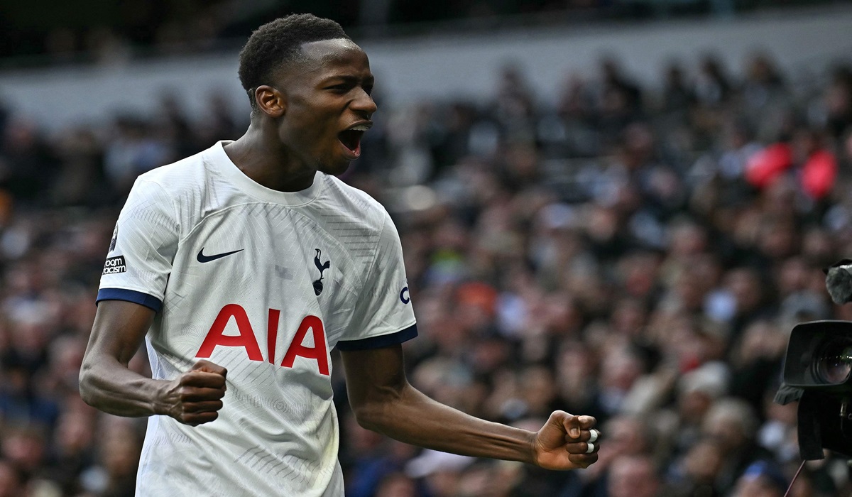 Gelandang Tottenham Hotspur Pape Matar Sarr