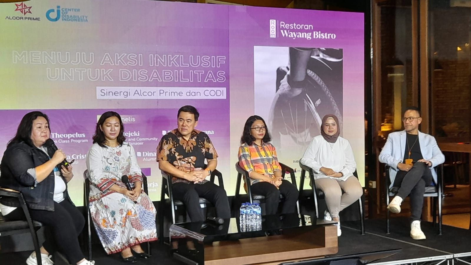 Konferensi pers kerja sama Alcor Prime dan CODI. 