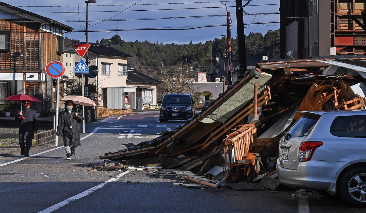 Korban Tewas Gempa Jepang Bertambah Jadi 73 orang