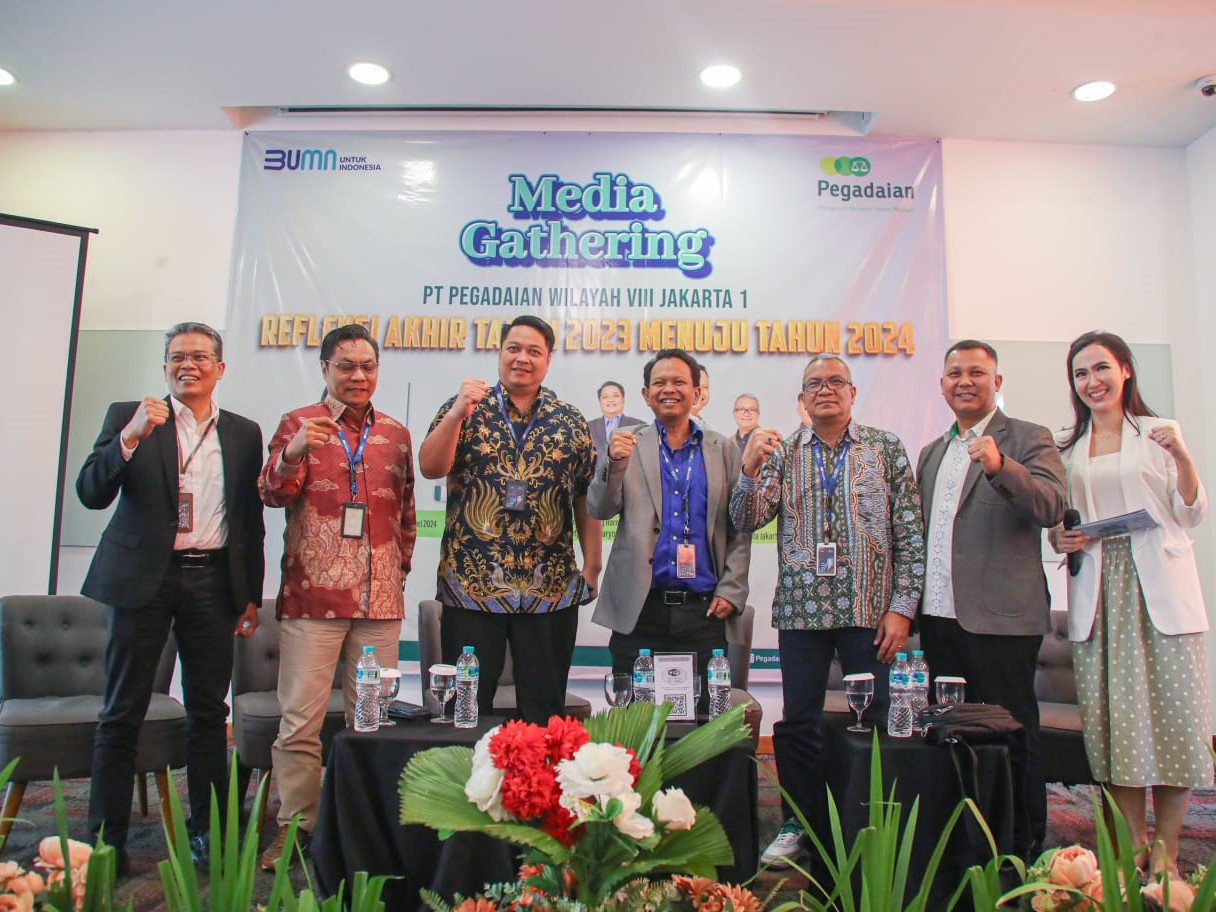 Kinerja Pegadaian Kanwil VIII Jakarta 1 sepanjang 2023 Menggembirakan