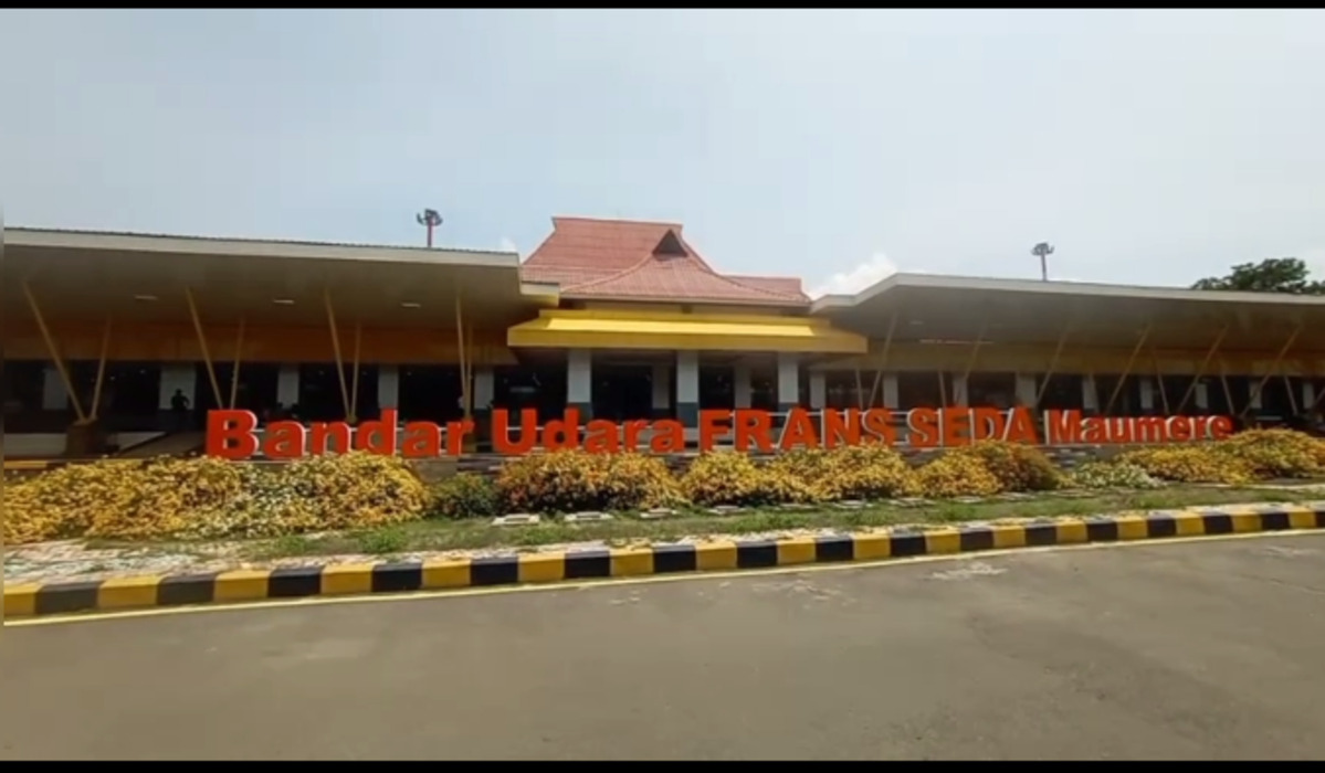 Bandara Fransiskus Xaverius Seda Maumere, NTT.