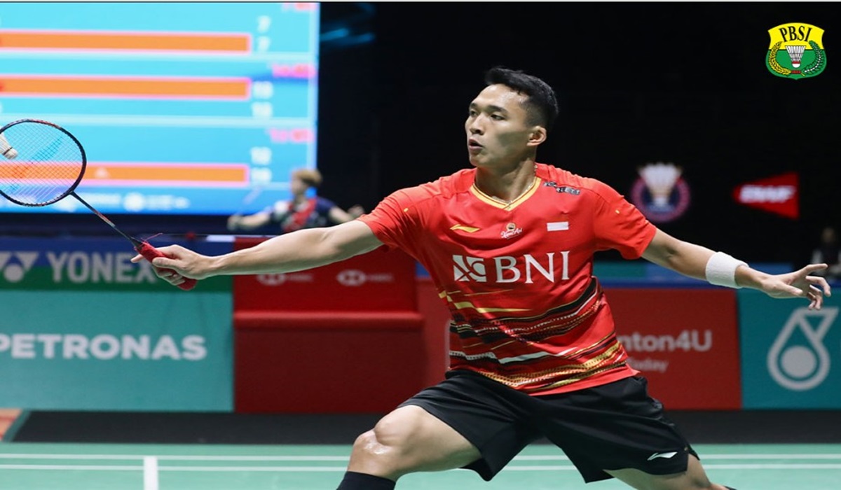 Tunggal putra Indonesia Jonatan Christie