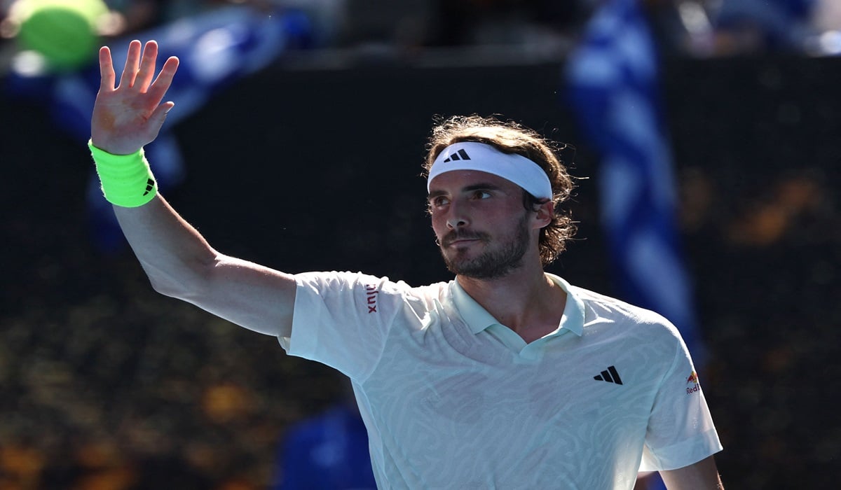 Petenis Yunani Stefanos Tsitsipas